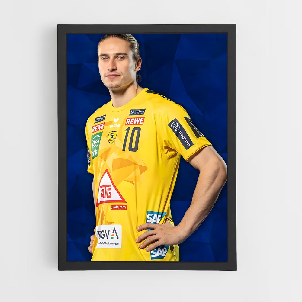 Poster Juri de knorr – affiche Handball (vue 2)